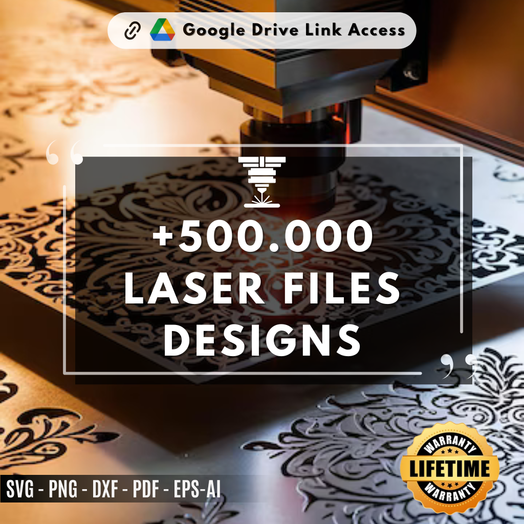 500,000+ MEGA Ultimate Laser Cut Files Bundle