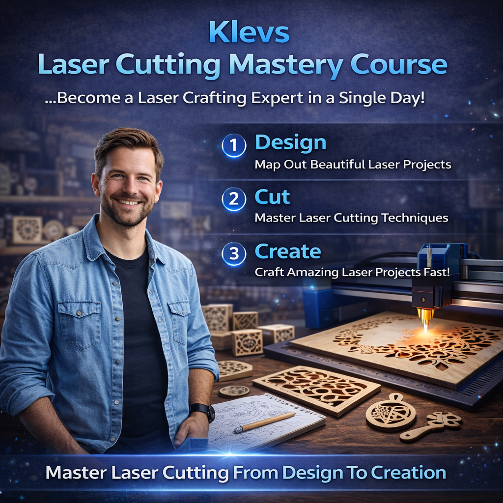 Klevs Laser Cutting Course Mastery
